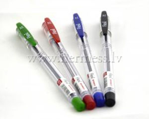 Lod��u pildspalva, caursp�d�gs korpuss, 0.7mm, melna, Flexi Fine